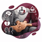 Holding hands amid relationship symbols (1) (1)